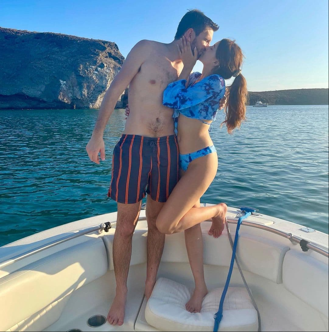 Paulina Goto celebra el cumpleaños de su novio con romántico mensaje