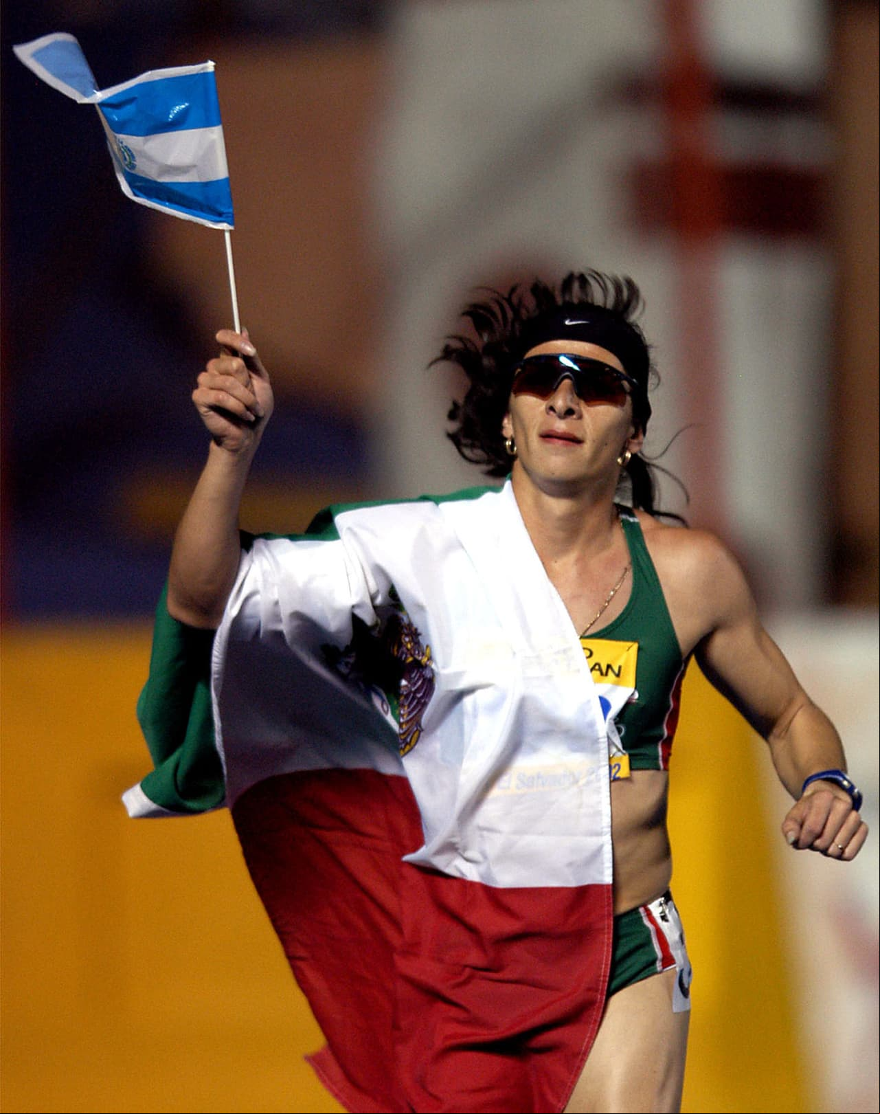 En el año 2000 se posicionó en el quinto lugar de los 400 metros a nivel mundial en los Juegos Olímpicos de Sidney y tres años después consiguió su primera medalla de oro en el Campeonato Mundial de París.
