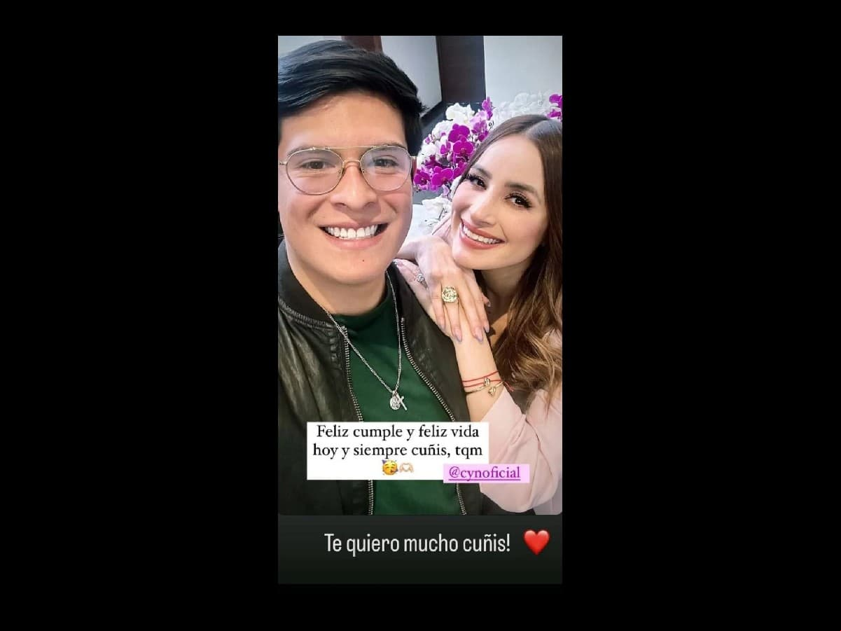 Cynthia Rodríguez y Gonzalo Rivera.