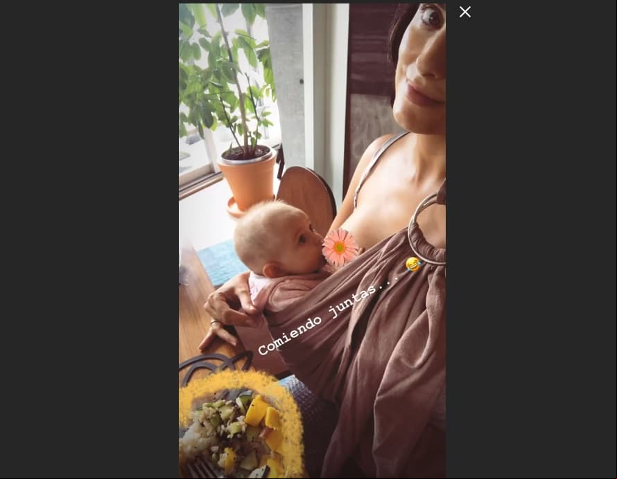 Aislinn Derbez muestra la madre tan entregada que es