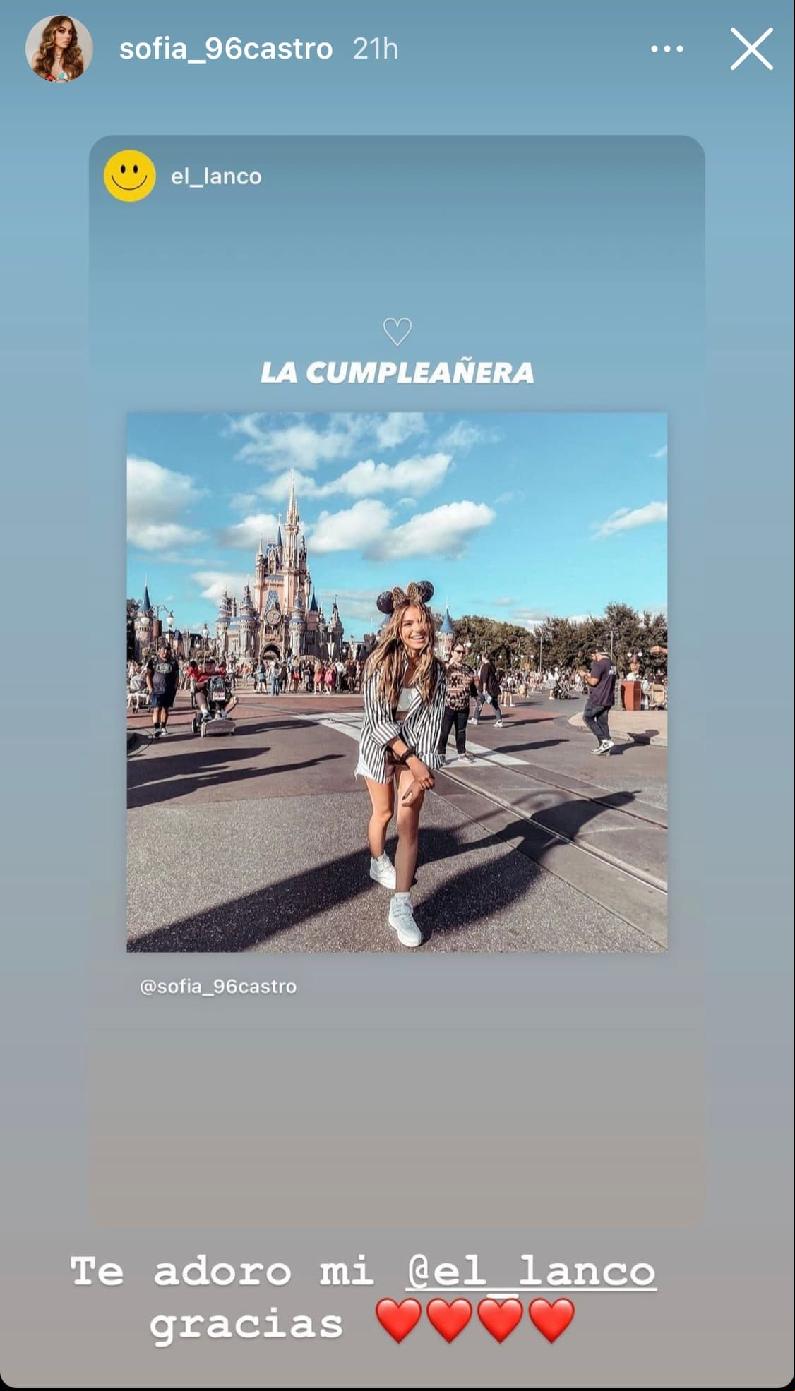 Cumpleaños de Sofía Castro
