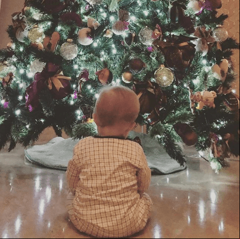 Será la primera Navidad que Anahí pase con su hijo Manuel. Foto: Instagram