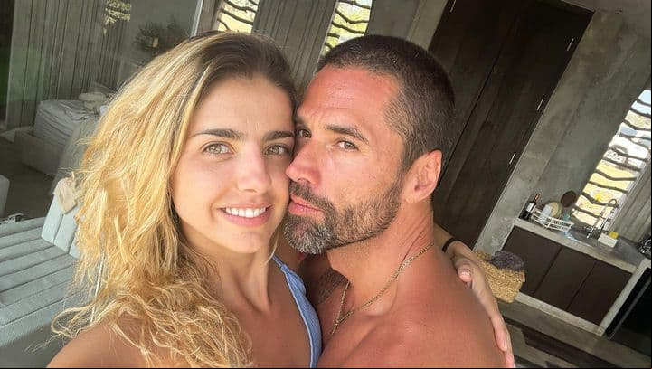 Michelle Renaud y Matías Novoa