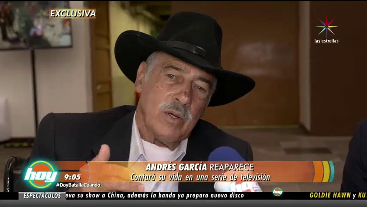 Andrés García revela que sus vecinos podrían ser los ladrones de su casa