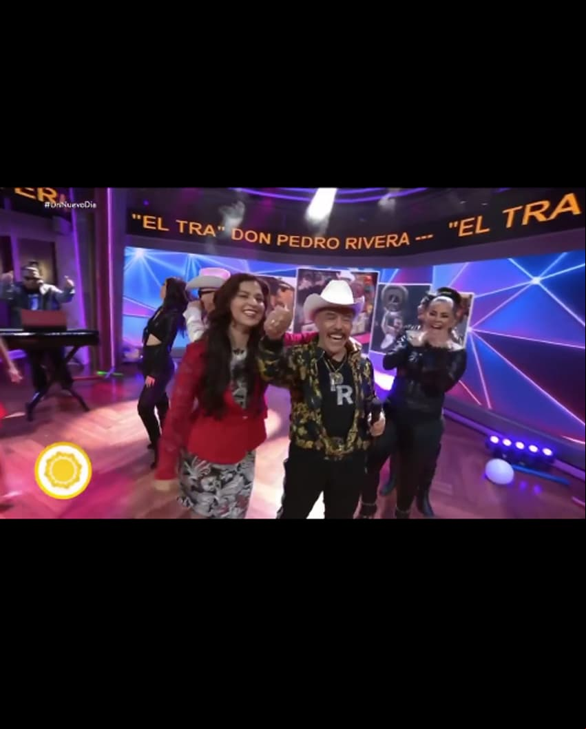Don Pedro Rivera ha optado por no compartir ningún detalle de su relación con Juana y fue hasta el 7 de febrero de este año que la presentó por primera vez en la televisión.