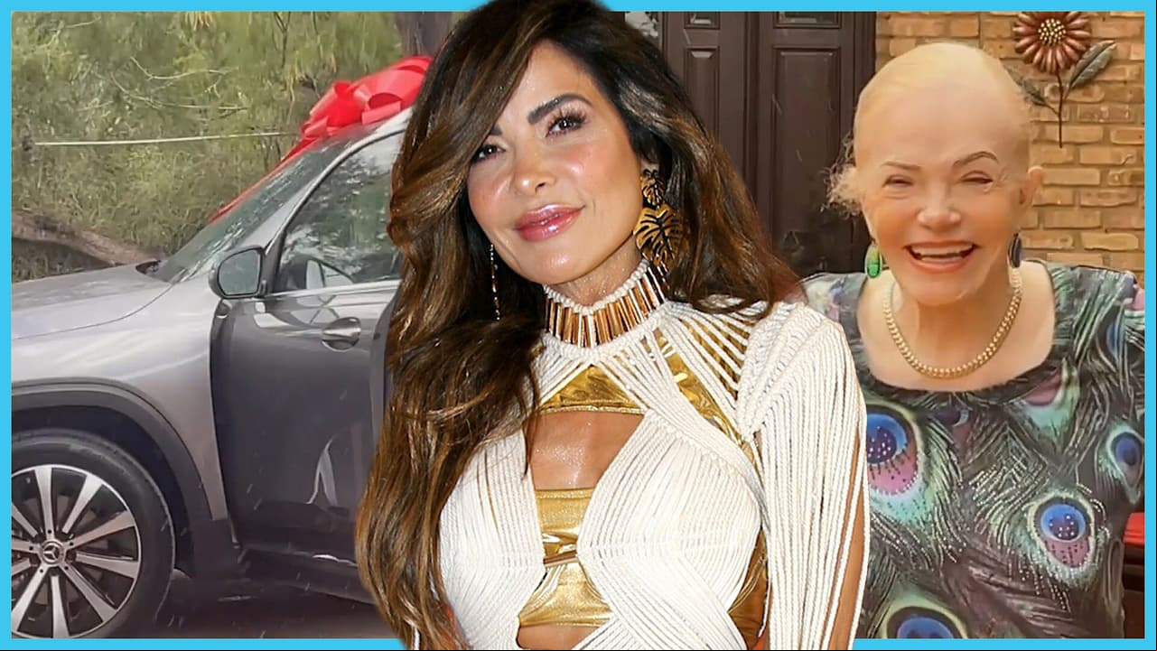 Gloria Trevi le regala a su mamá un lujoso carro en su cumpleaños