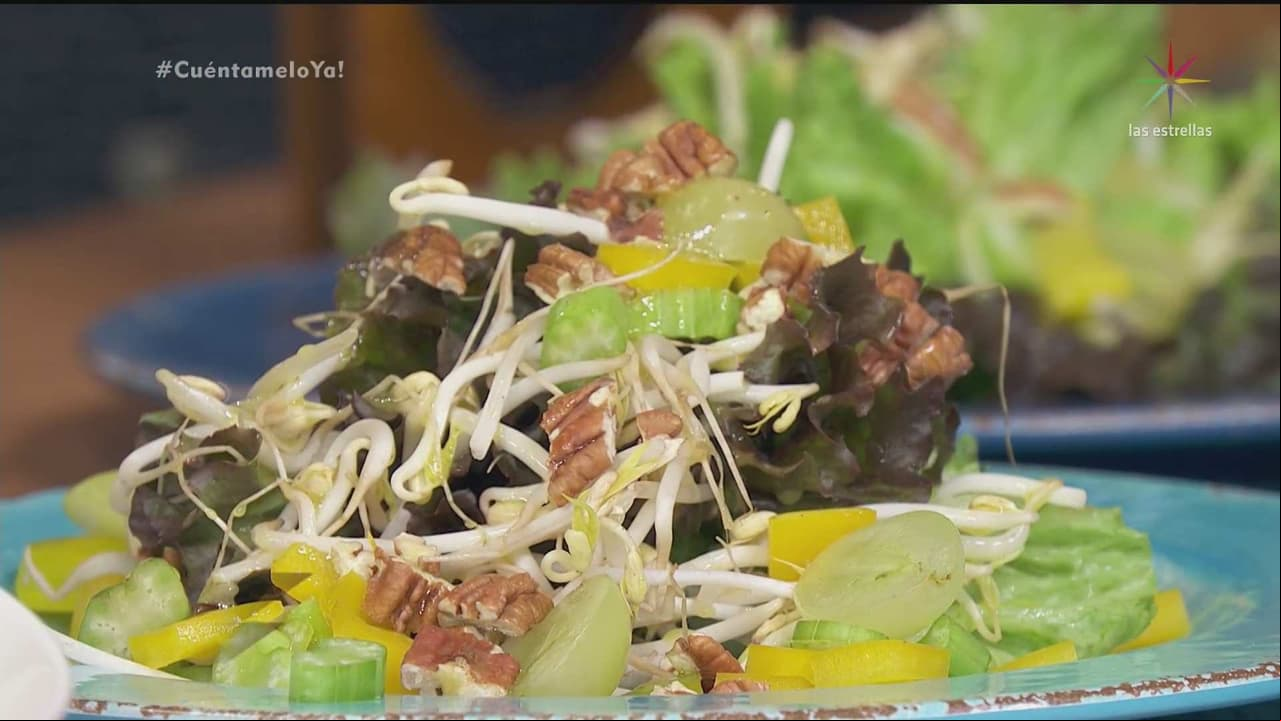 RECETA: Ensalada de uvas con germen de soya