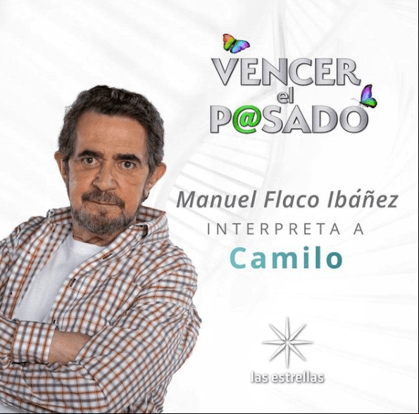 El comediante y actor Manuel Flaco Ibañez será 'Camilo' en "Vencer el P@sado".