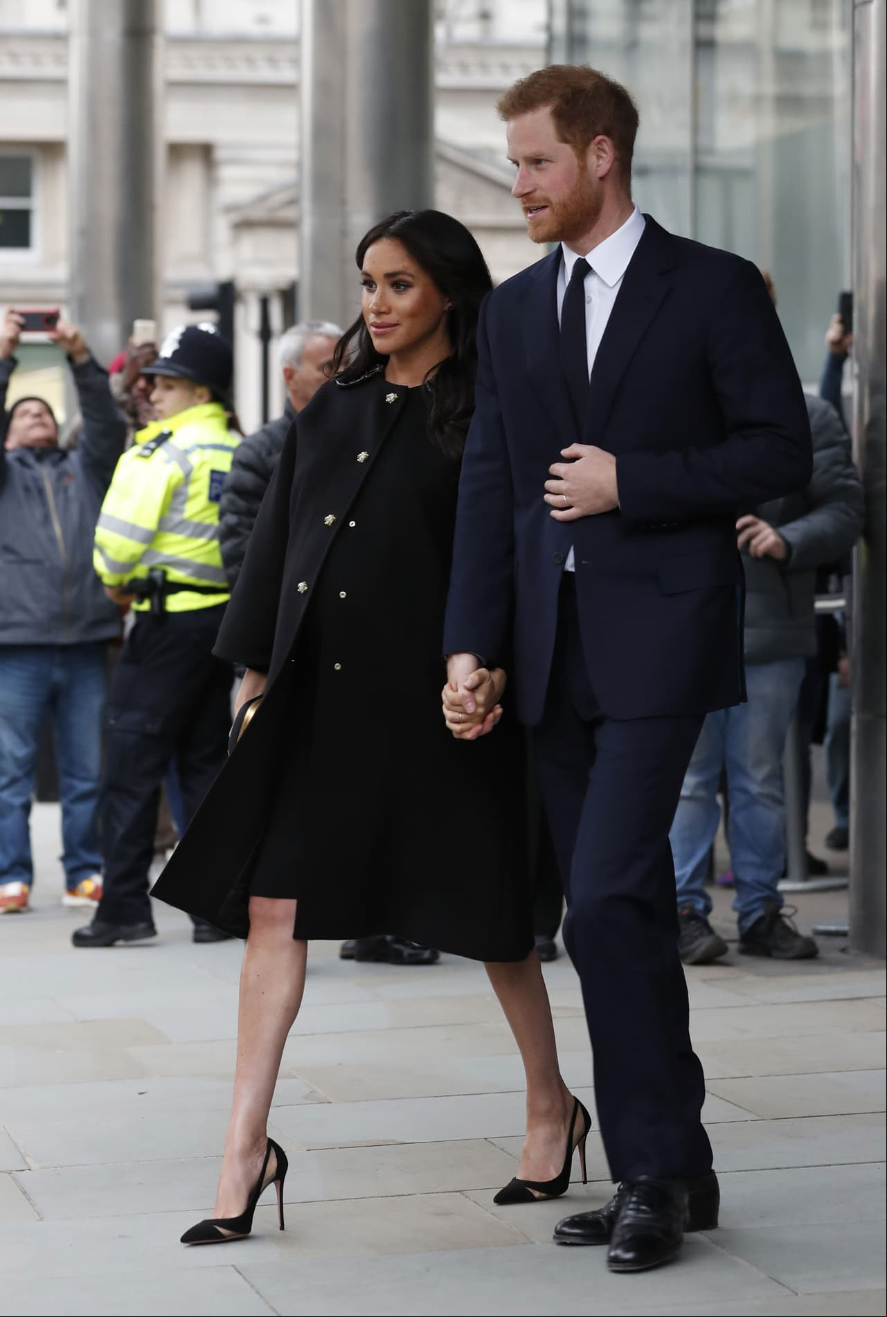 Meghan Markle y el príncipe Harry durante su visita a Nueva Zelanda