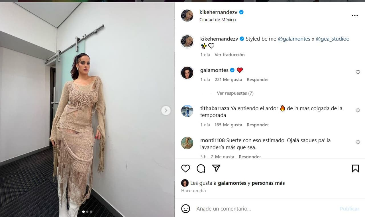 Nuevo stylist de Gala Montes