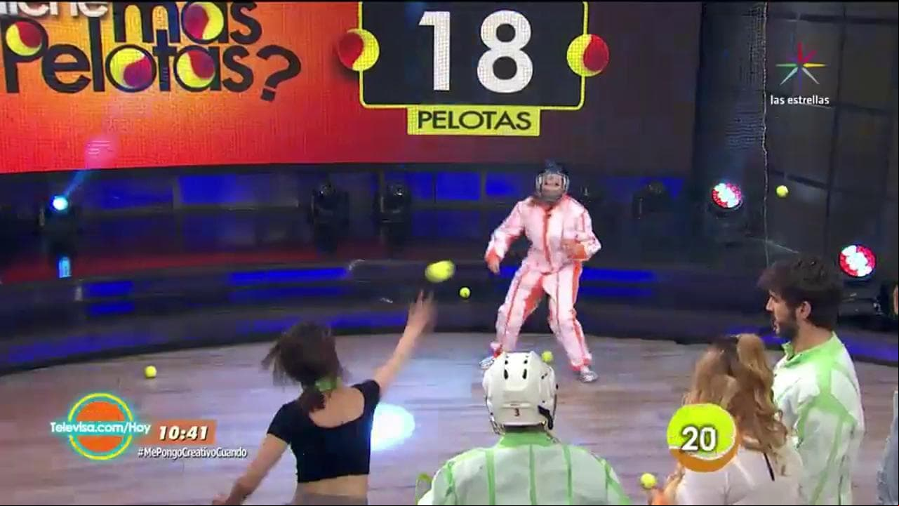La energía se desbordó con tal de demostrar ¿Quién tiene más pelotas?