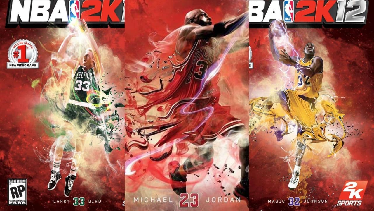 NBA 2K12 | La leyenda de los Chicago Bulls repitió portada para la edición 2012. Además, publicaron dos carátulas adicionales con Larry Bird y Magic Johnson.