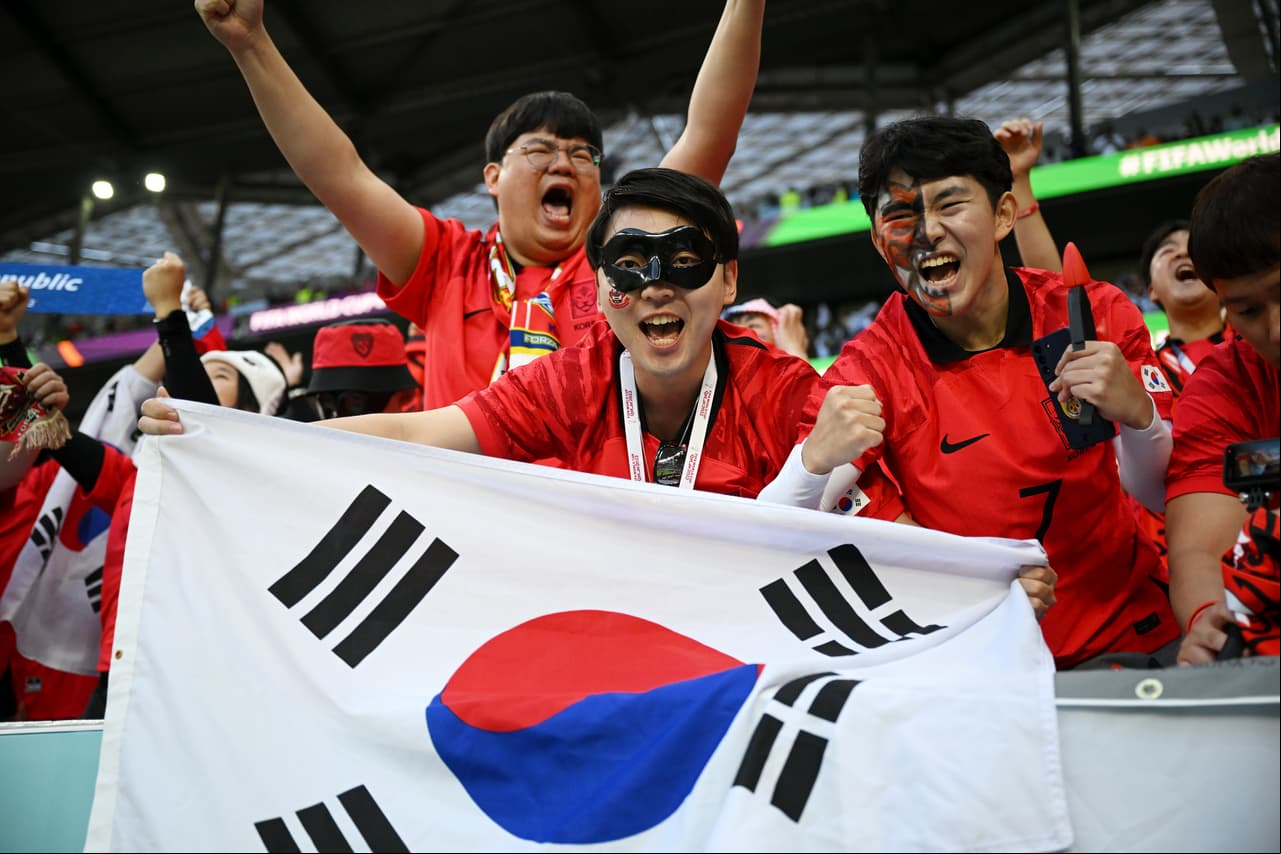 Uruguay y Corea del Sur empataron 0-0 en su debut en el Mundial Qatar 2022.