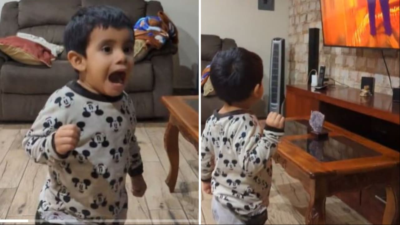 Niño aprende las vocales con reguetón de Dani Flow.