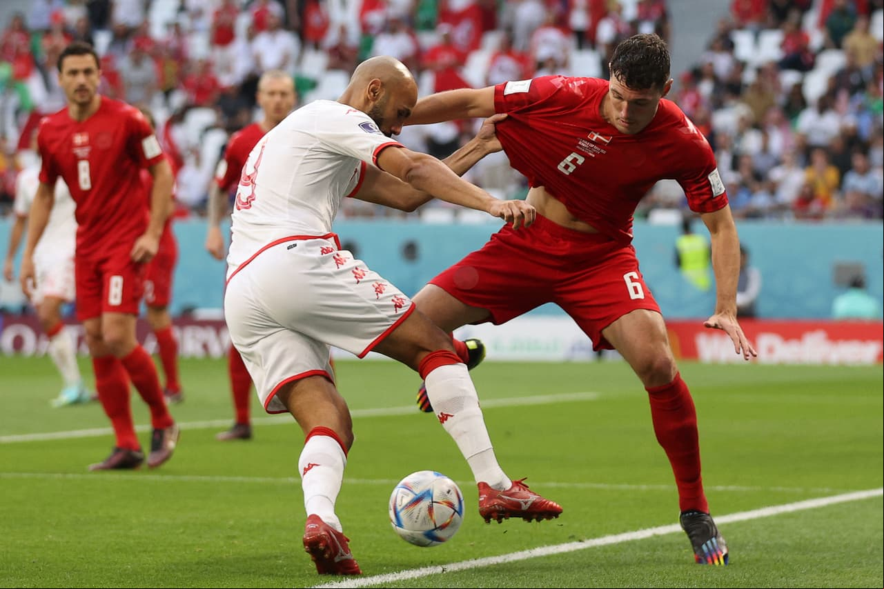 Dinamarca y Túnez regalan el primer 0-0 en la Fase de Grupos del 
<b>Mundial Qatar 2022. </b>