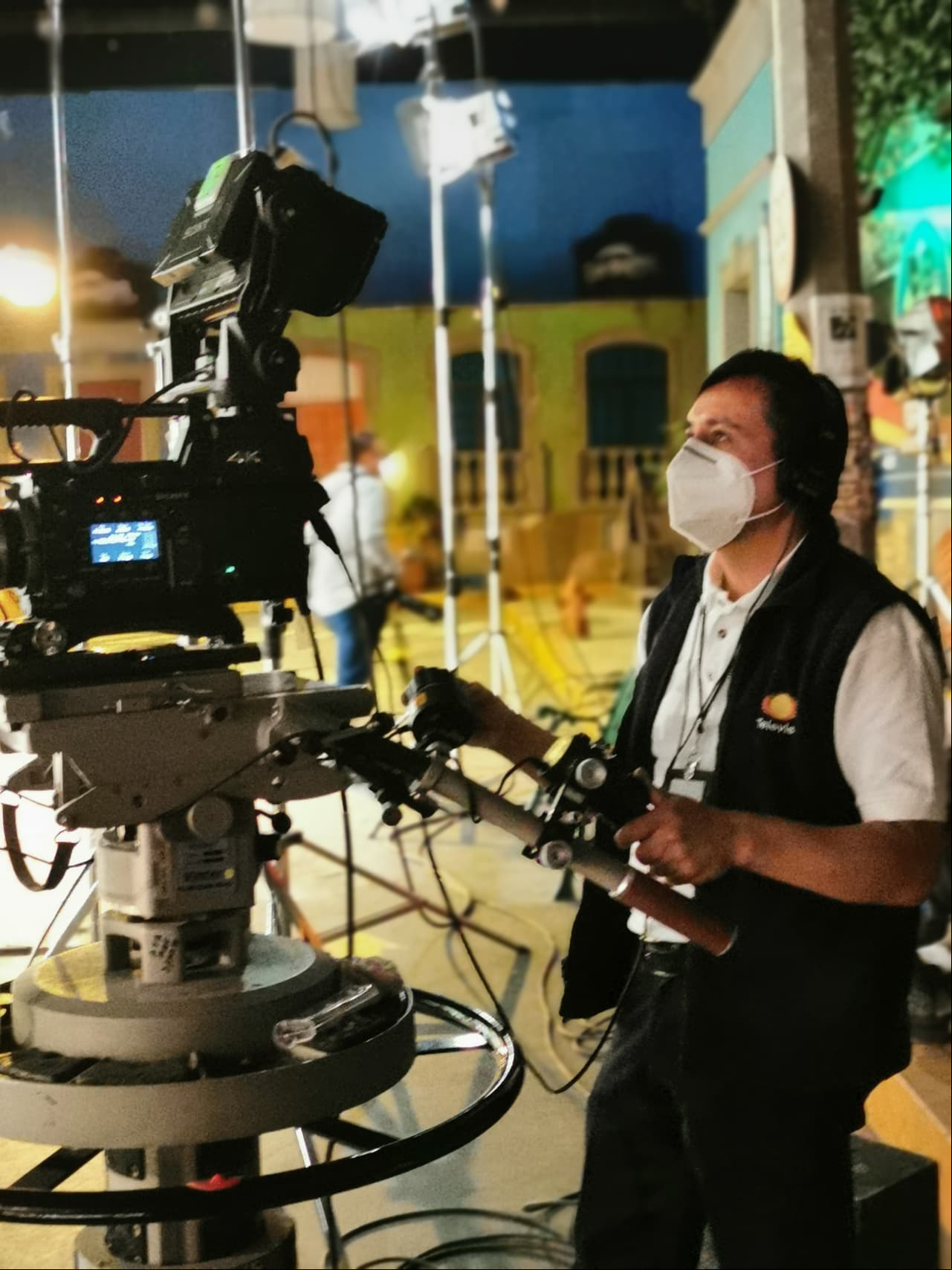 Sólo estuvo presente el equipo técnico necesario.