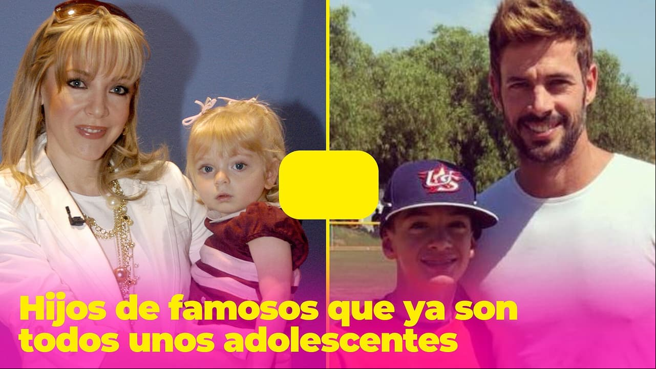 Así han crecido los hijos de estos famosos, ¡son todos unos adolescentes!