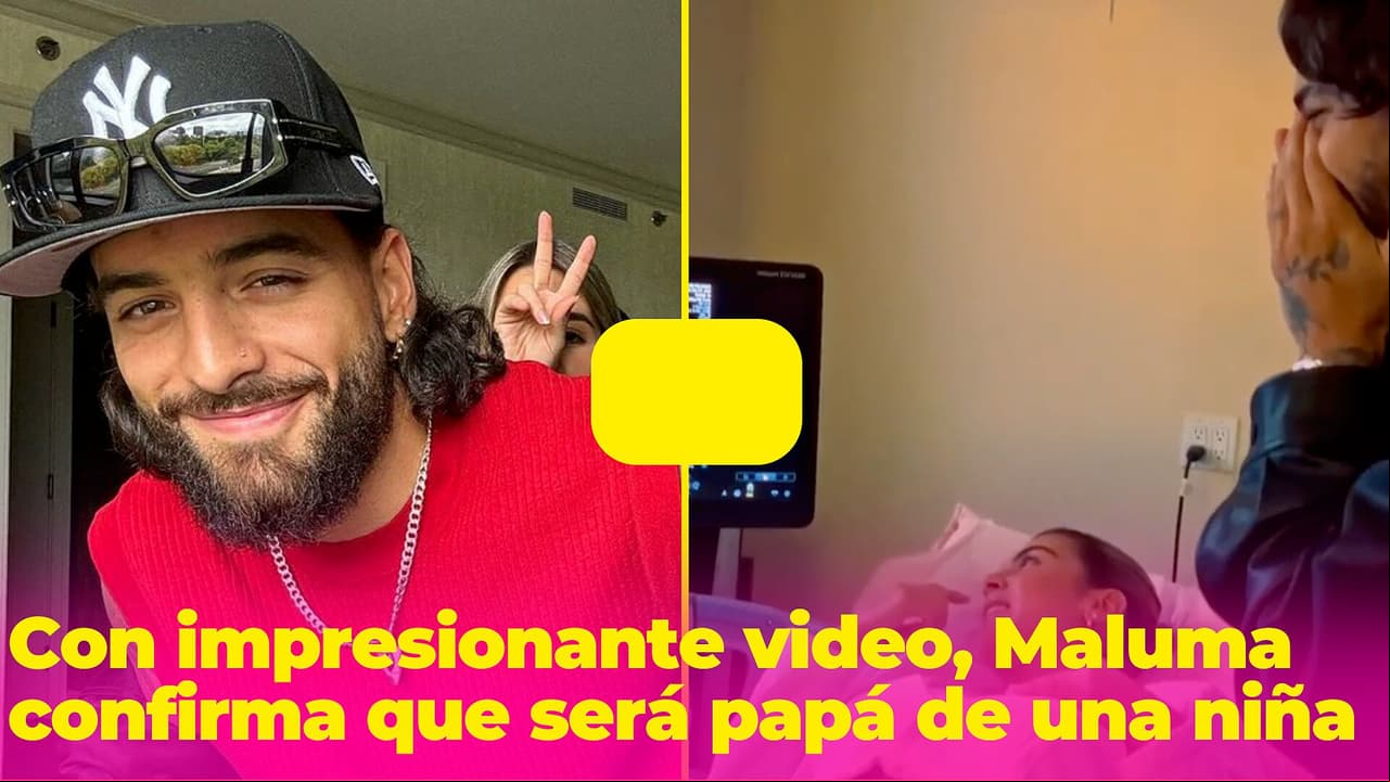¡Maluma debutará como padre de una niña! Así fue la impresionante fiesta de revelación de género
