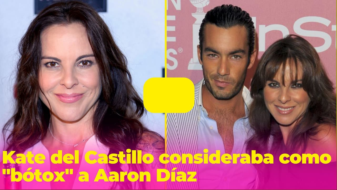 Kate del Castillo no quería casarse con Aaron Díaz: aceptó bajo presión