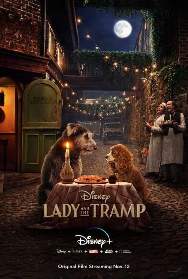 Disney comparte tierno avance de la nueva versión de ‘La dama y el vagabundo’