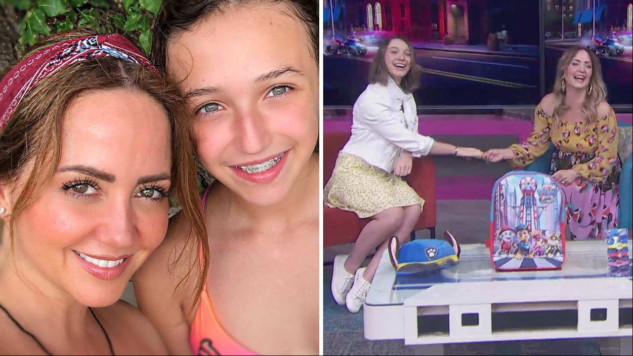 Nina Rubín aparece en Hoy y Andrea Legarreta le juega divertida broma: “A la casa, mamacita”
