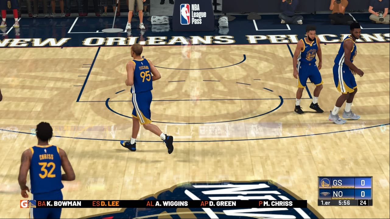 El mexicano de 26 años apareció en el roster de los Warriors luego de la última actualización en el juego, en días recientes.