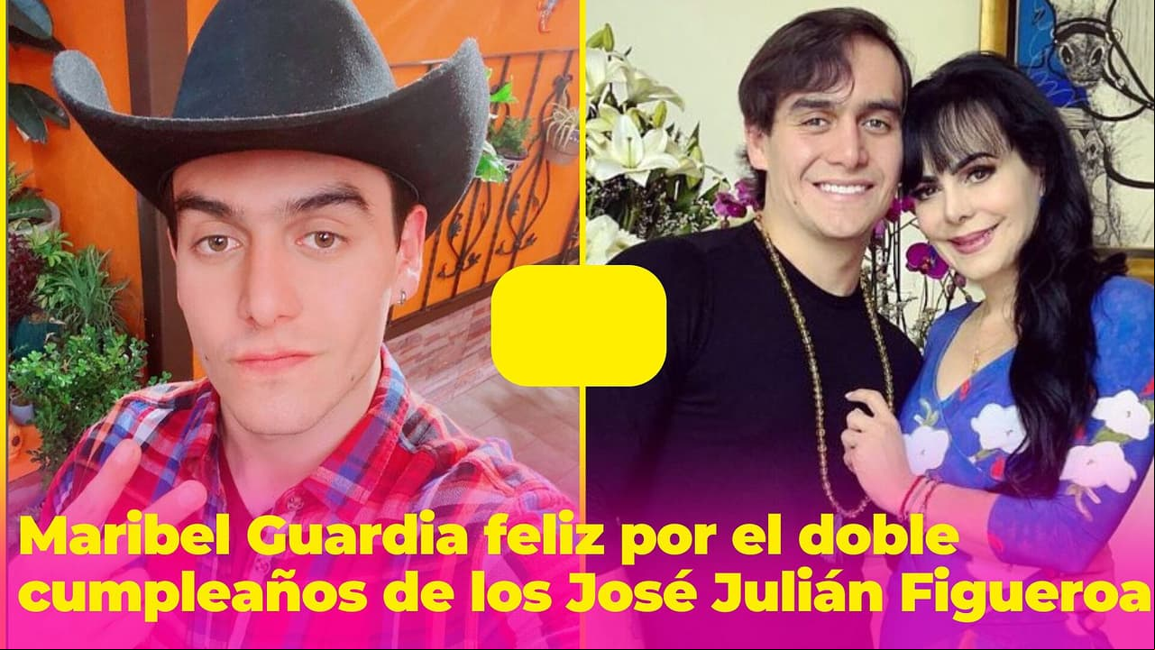 Maribel Guardia, la madre y abuela más feliz por el doble cumpleaños de los José Julián Figueroa