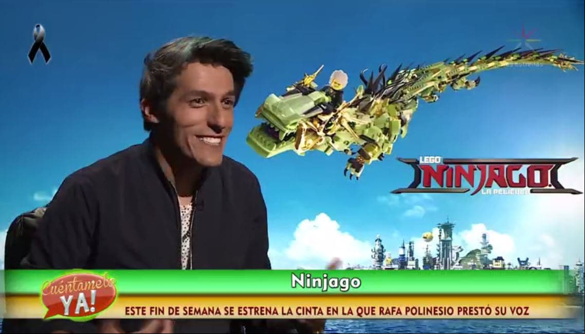 ¡Rafa Polinesio protagoniza Ninjago!
