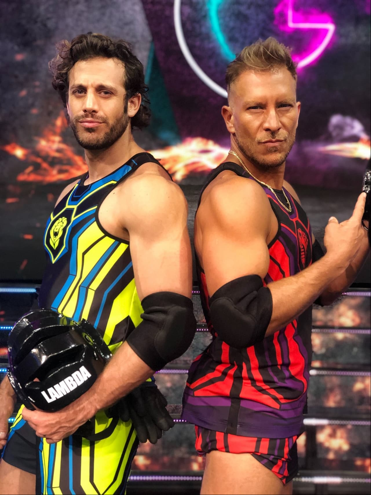 Lambda García y Salvador Zerboni fueron las estrellas invitadas a Guerreros 2020, donde ambos sorprendieron con su rendimiento físico.