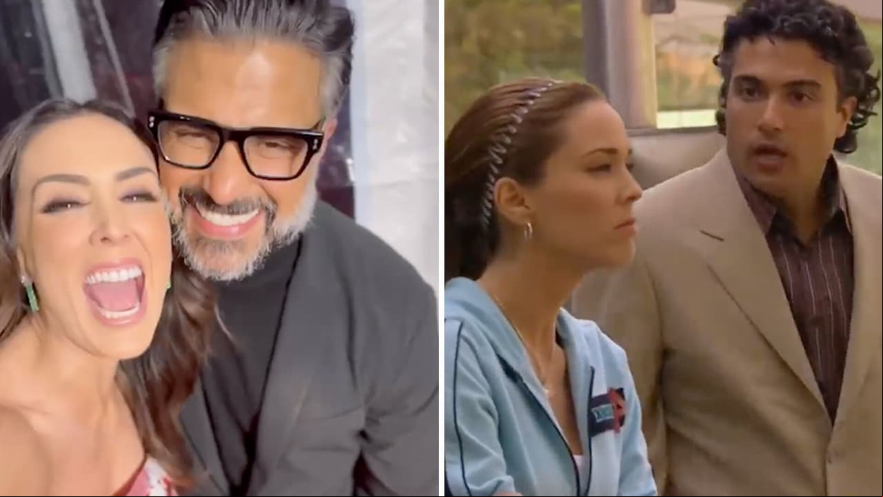 Jacky Bracamontes y Jaime Camil reviven a sus personajes de 'Las tontas no van al cielo'