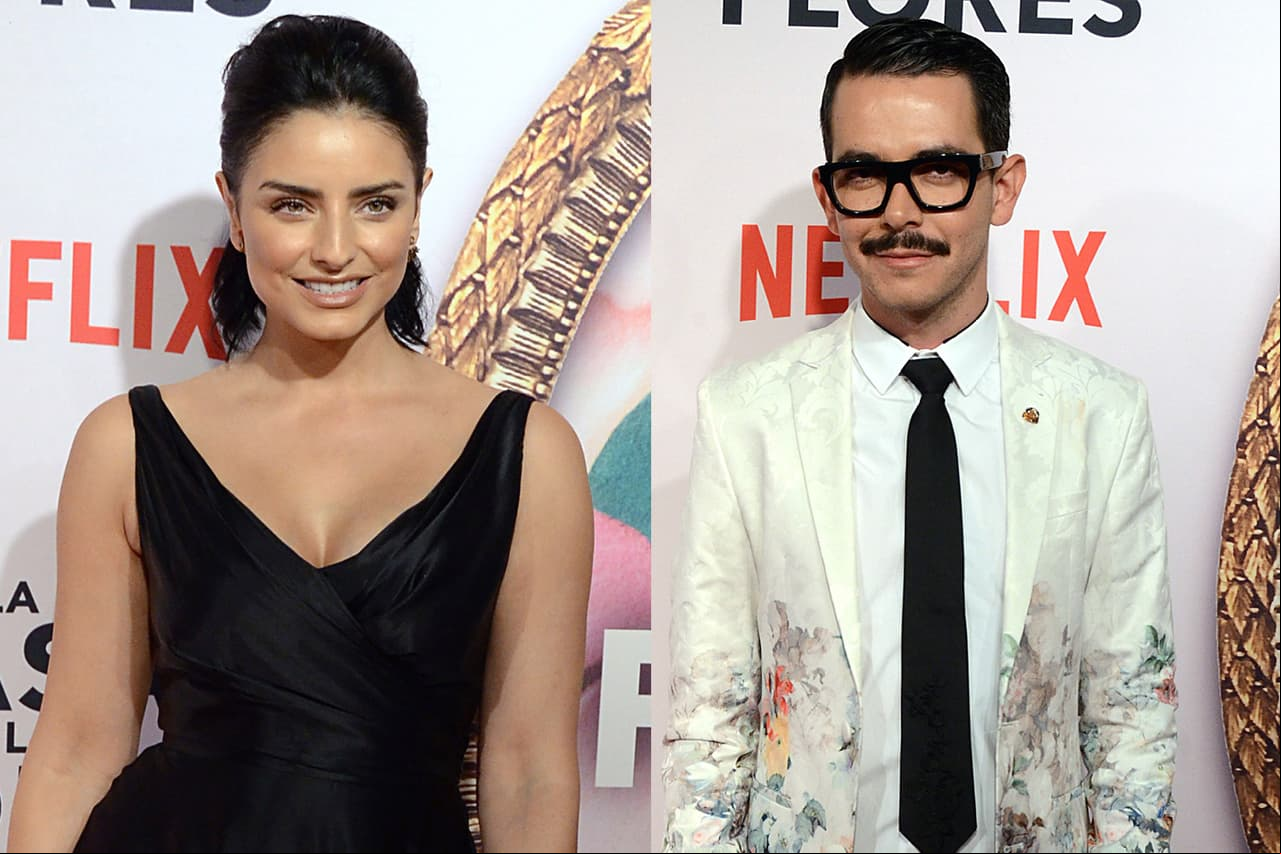 Aislinn Derbez comparte fotos inéditas del pasado junto al productor Manolo Caro