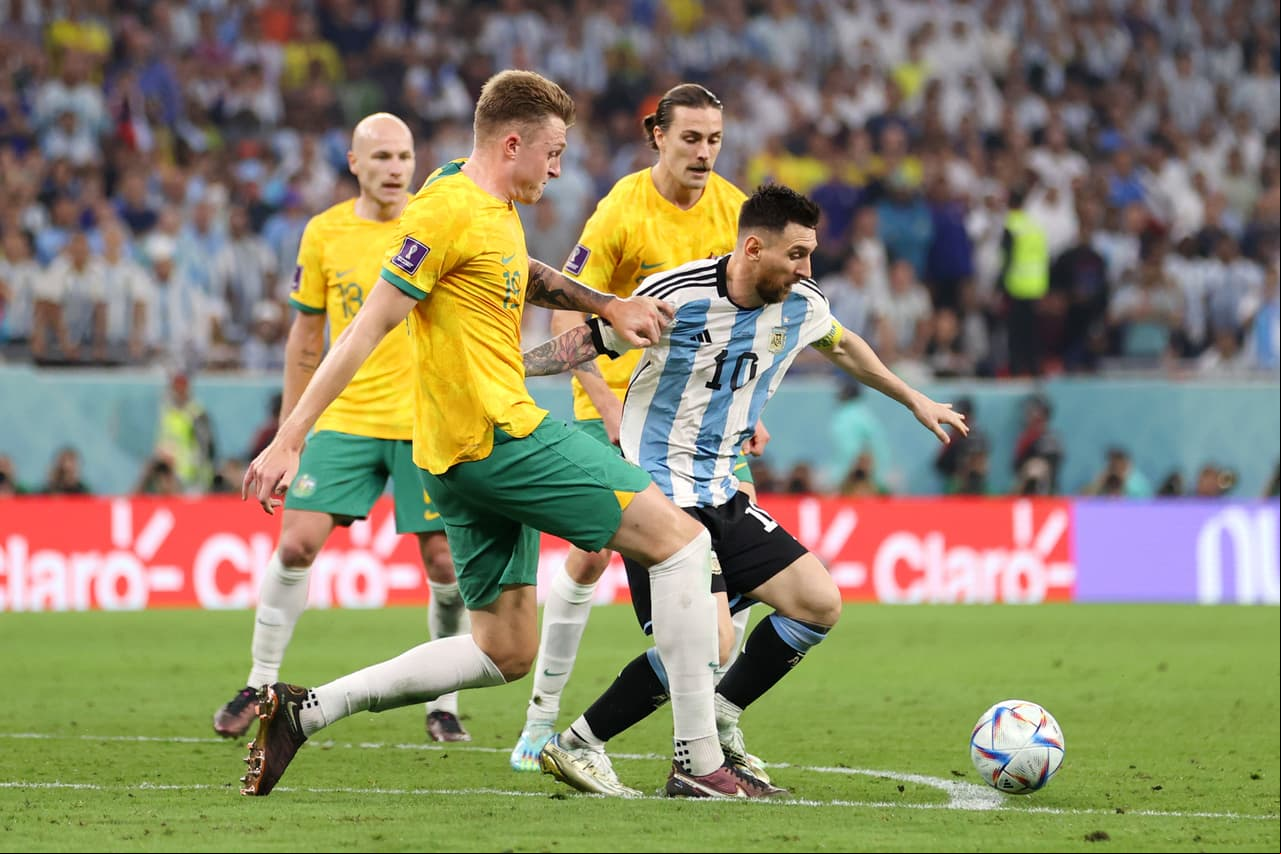 Argentina cumple con las expectativas y avanz a Cuartos de Final tras derrotar a Australia.