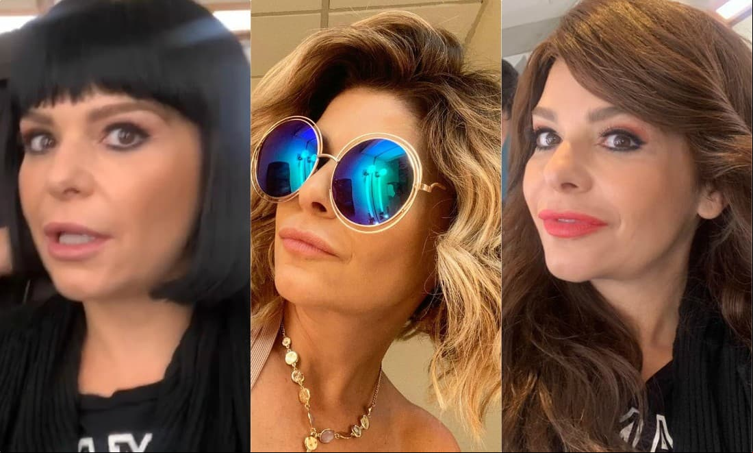 Enigmática e imponente, Itatí Cantoral se somete a dos radicales cambios de imagen en un solo día