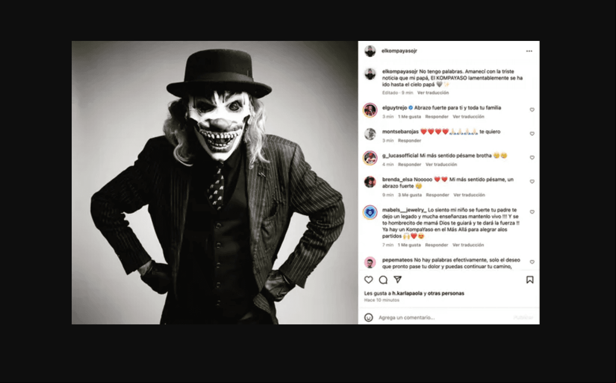 Hijo del Kompa Yaso se despide de su papá con mensaje
