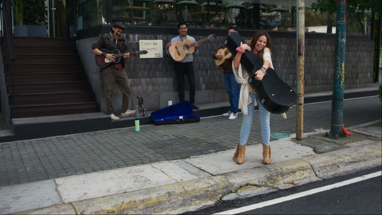 Y darle de regalo una guitarra nueva.