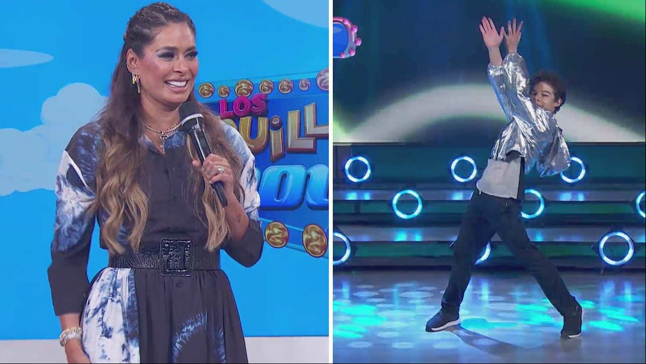 Sergio impacta con intrépidos saltos mortales en Los Chiquillos de Hoy