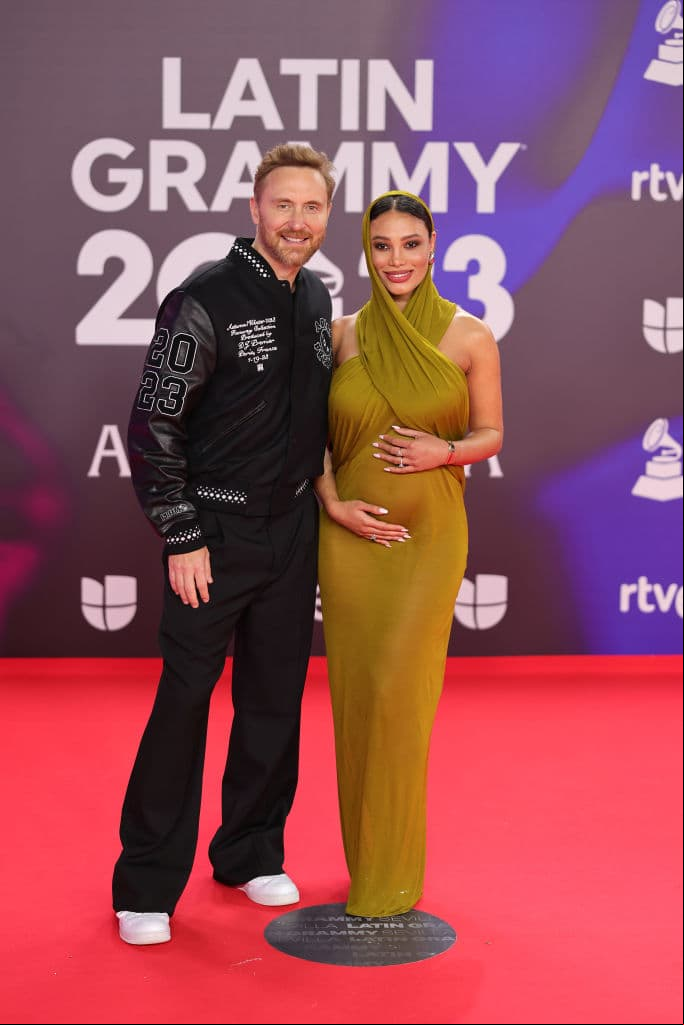 David Guetta y su pareja