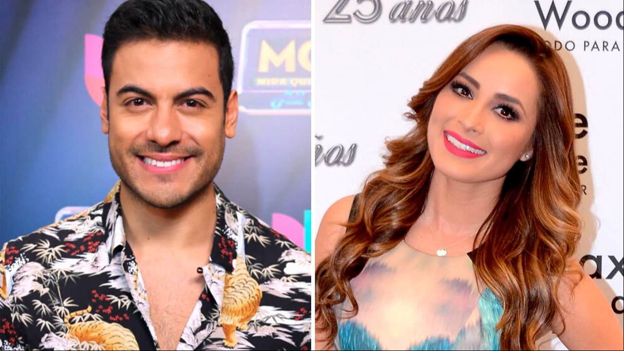 Cynthia Rodríguez, conmovida, canta a todo pulmón en concierto de Carlos Rivera