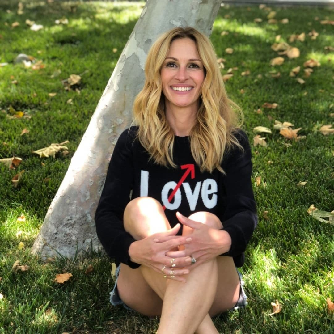 Julia Roberts, por fin, debuta en Instagram