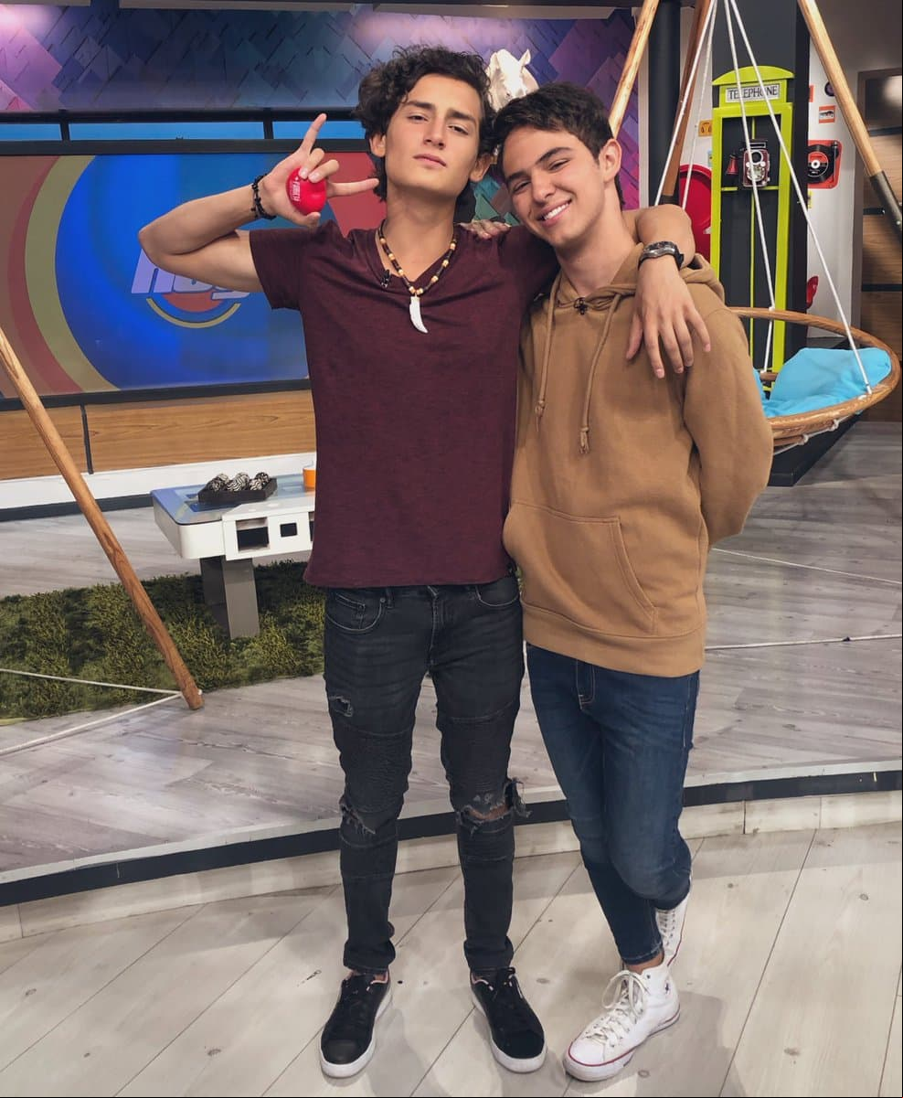 Emilio Osorio y Joaquín Bondoni fueron invitados al programa 'Hoy'