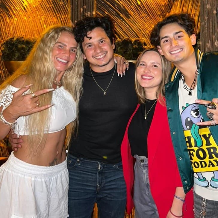 Él es el único hijo de Niurka que no se dedica al espectáculo