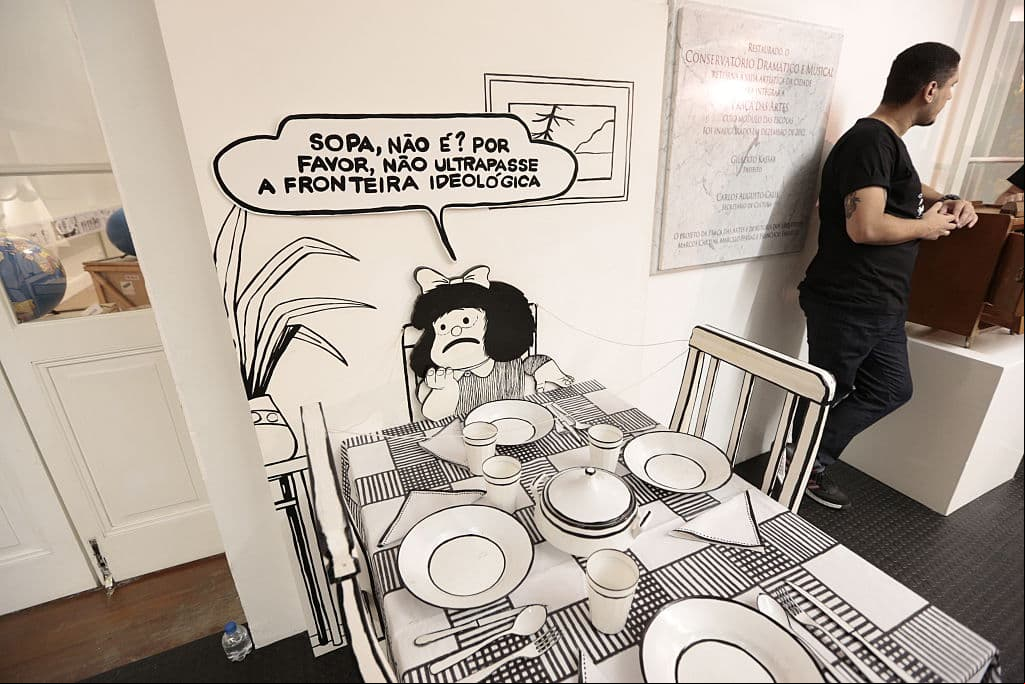 “¡La sopa es a la niñez lo que el consumismo a la democracia!”.
<br>
<br>"Algún día me sentaré a analizar quien me enferma más: si Susanita o la sopa".