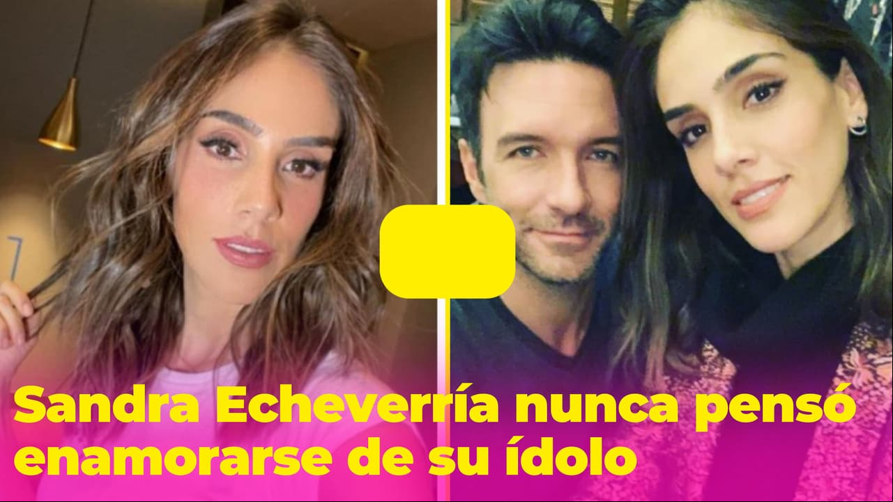 Sandra Echeverría no pensó enamorarse de su ídolo: Leonardo de Lozanne la conquistó con bellos detalles