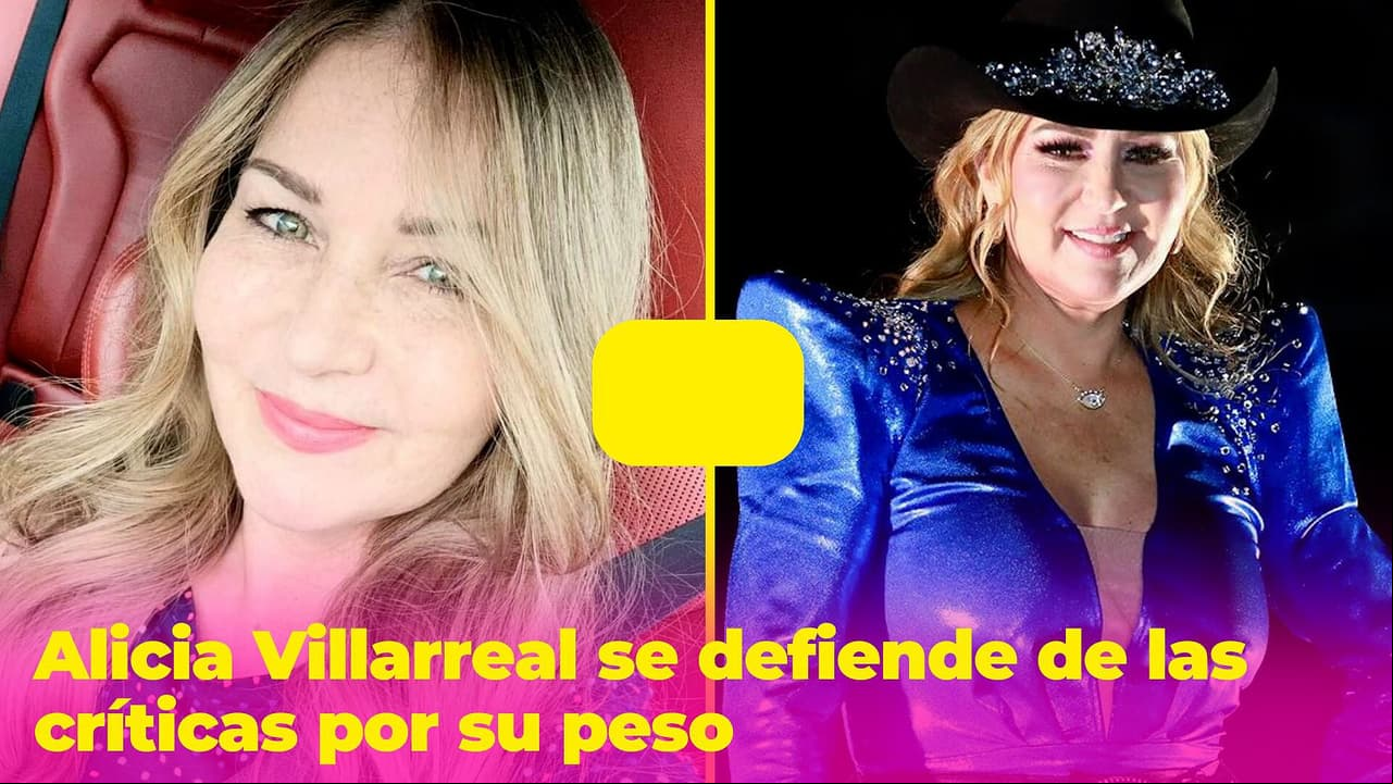 Alicia Villarreal se cansó de los 'criticones': le puso un alto a quienes juzgan su peso