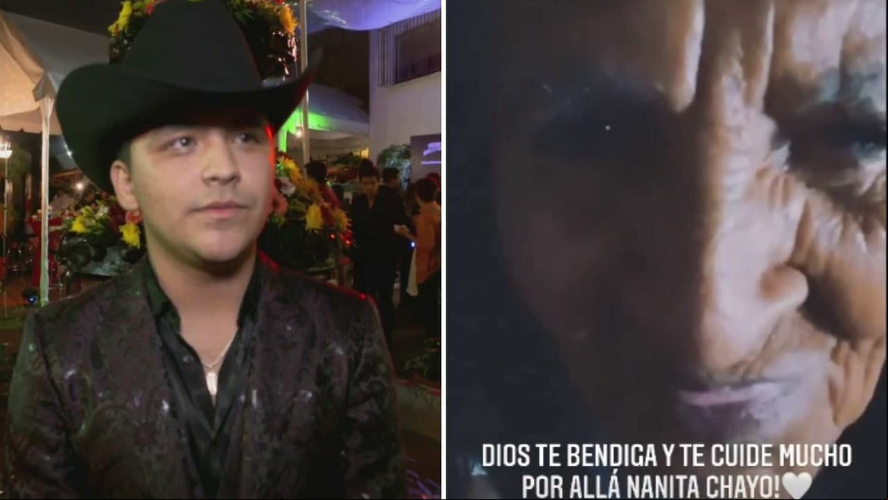 Christian Nodal le da el último adiós a su abuelita: "Siempre vas a estar"