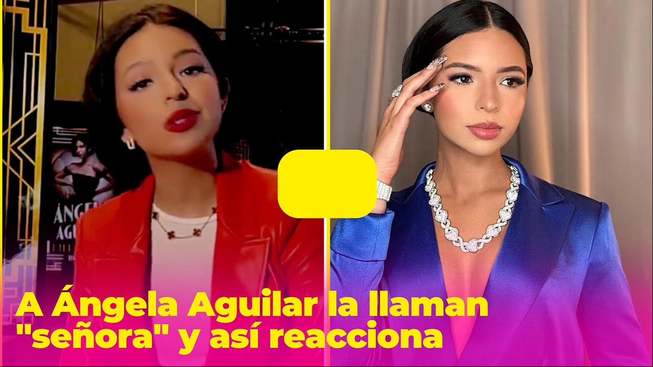 Ángela Aguilar nunca se había sentido tan "ofendida": la llamaron “señora" y así reaccionó