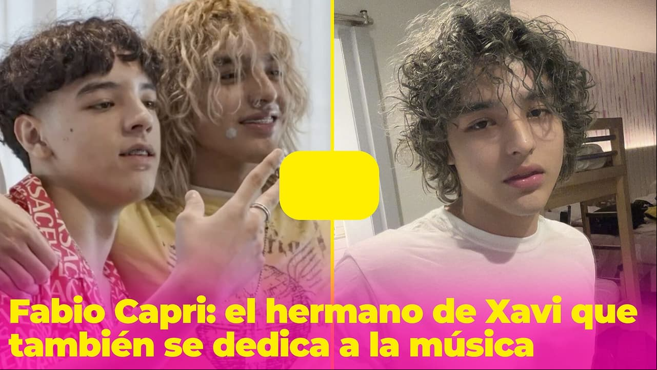 Xavi tiene un hermano que también es cantante: el talento les viene de familia