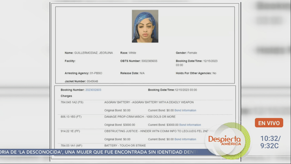 Yailin fue arrestada en Florida