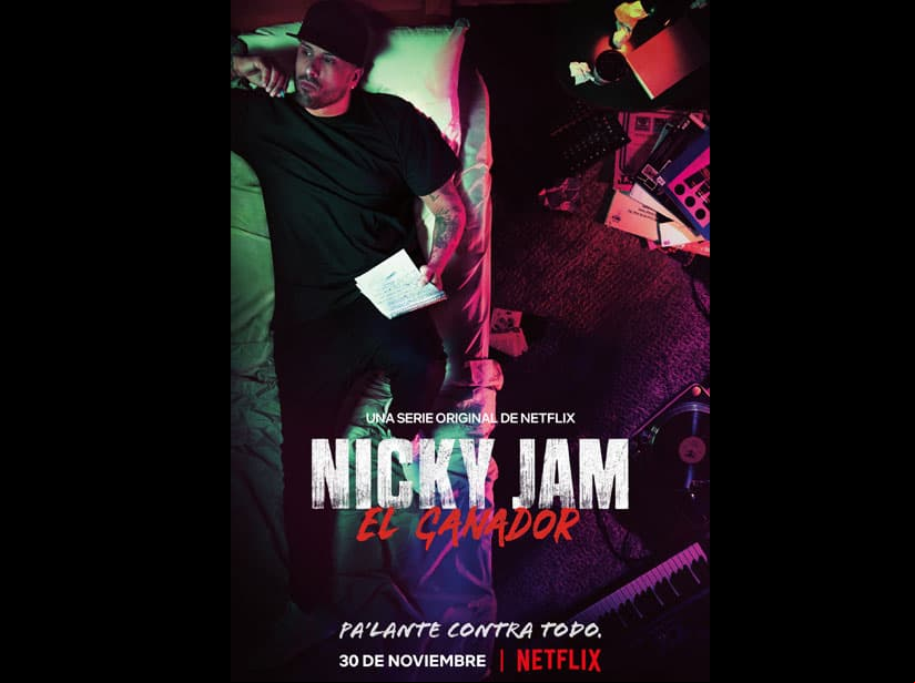 Póster de la bioserie 'Nicky Jam: El Ganador'