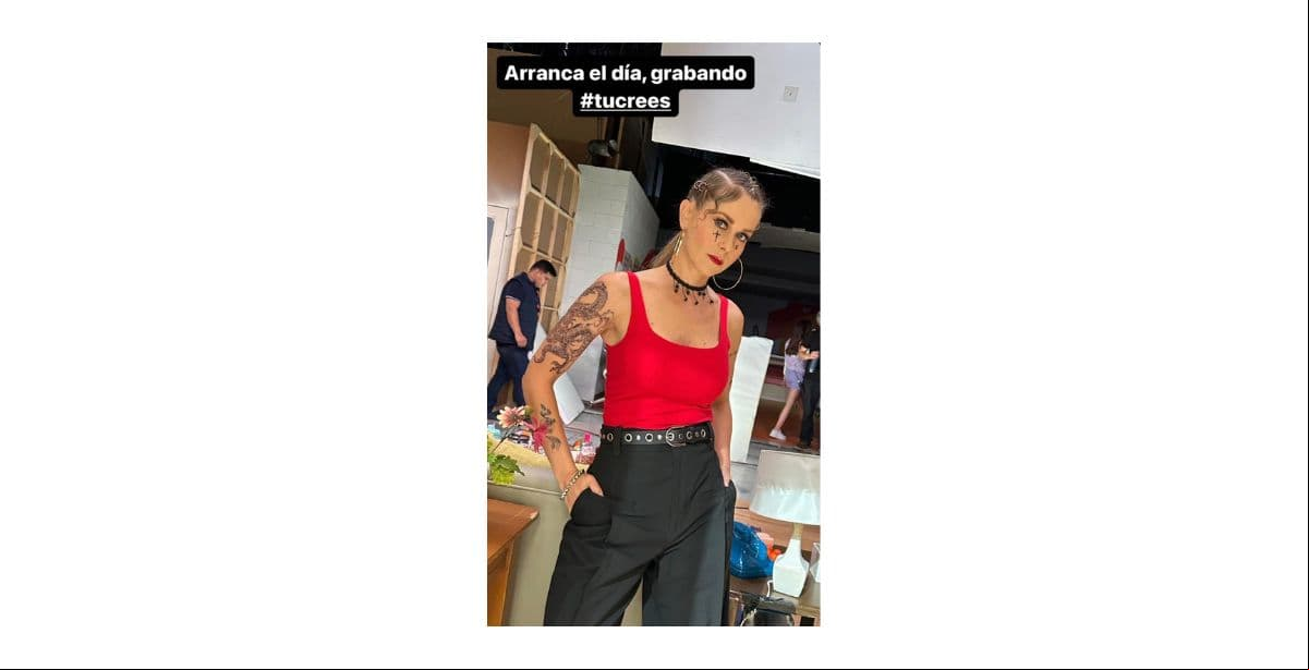 Así se ve Ingrid Martz con el rostro y gran parte del cuerpo cubierto de tatuajes.